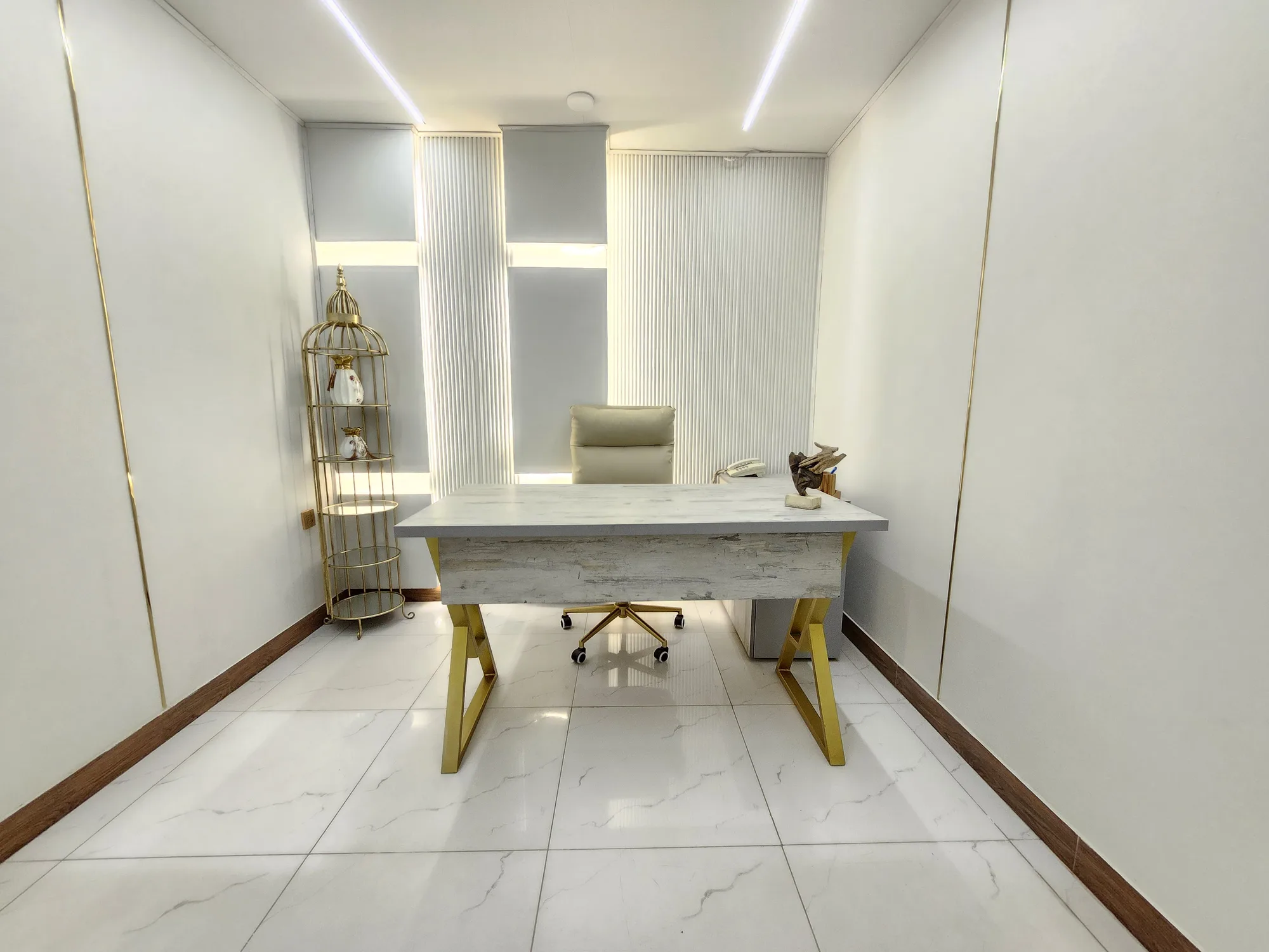 Consultation room at DOD Clinic